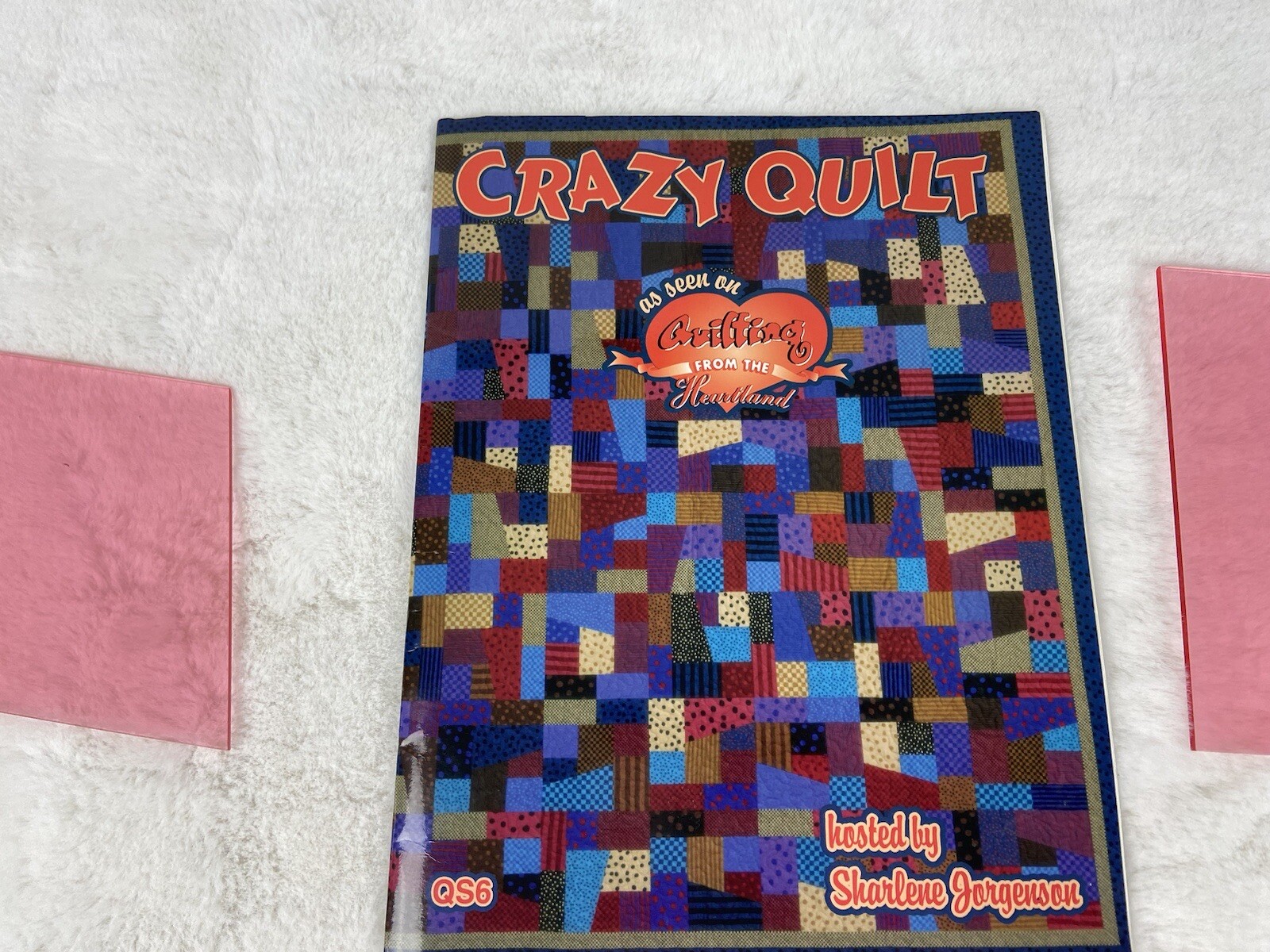 Crazy Quilt Book Patterns Quilting Heartland Includes Plastic Templates
