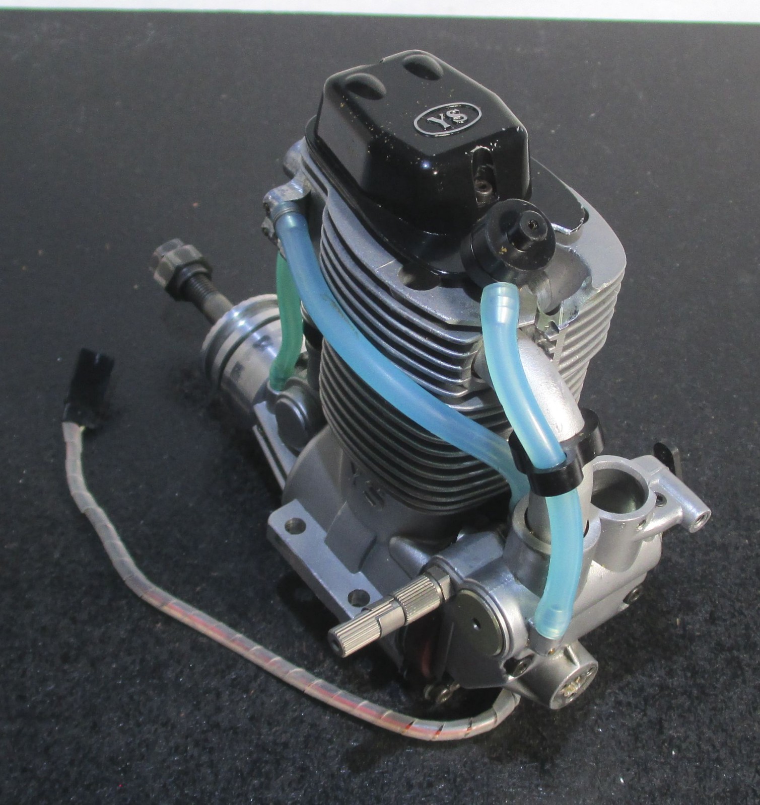 YS DZ170cdi 27.95cc 4-Stroke Glow Engine with CDi Unit and Super Mount, Used