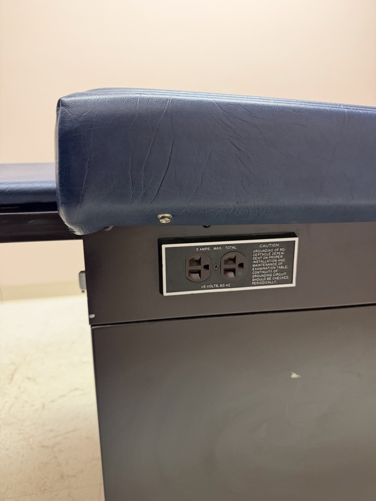 Midmark 104 Examination Table Blue Upholstery with Drawers