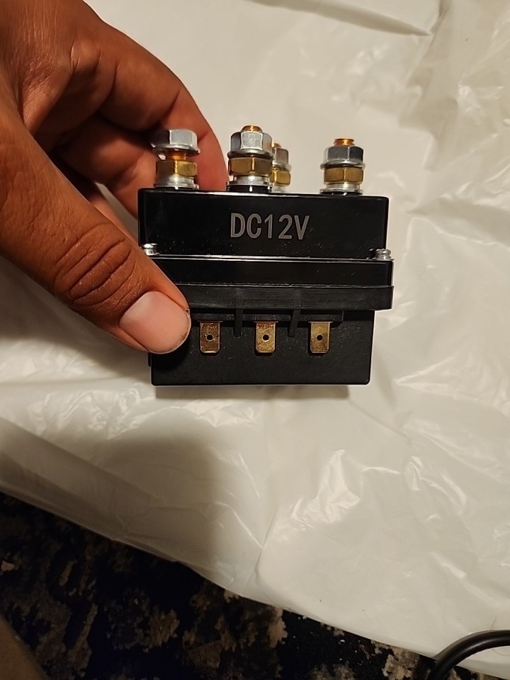 Winch Solenoid Relay 12V 250A Badlands Winch Solenoid for AUT UTV Winch