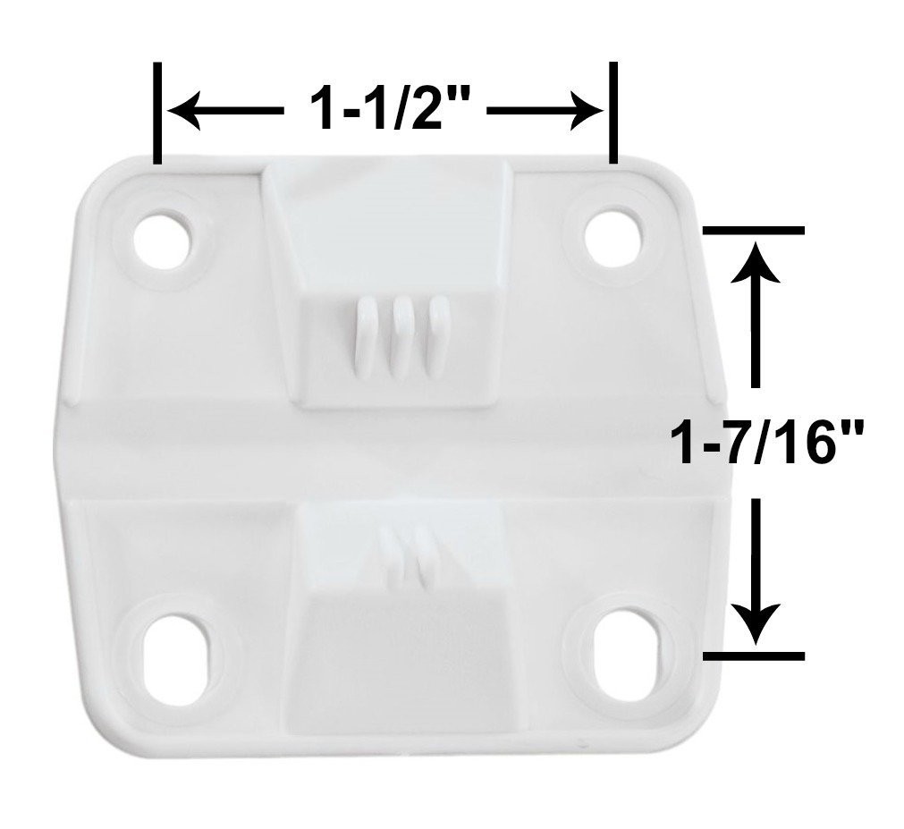 Coleman Cooler Replacement Hinges 2-Pack Includes 2 Durable Plastic Hinges & 8