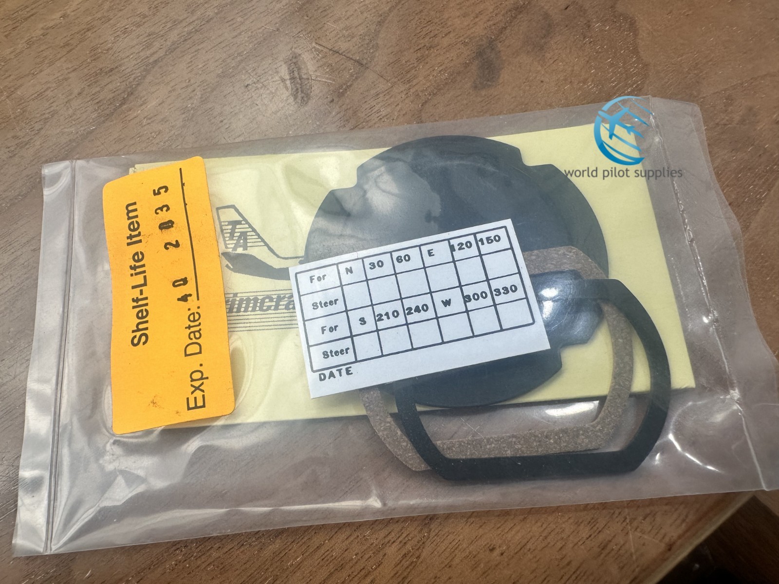 Airpath Aviation Compass Repair Kit w/ Fluid