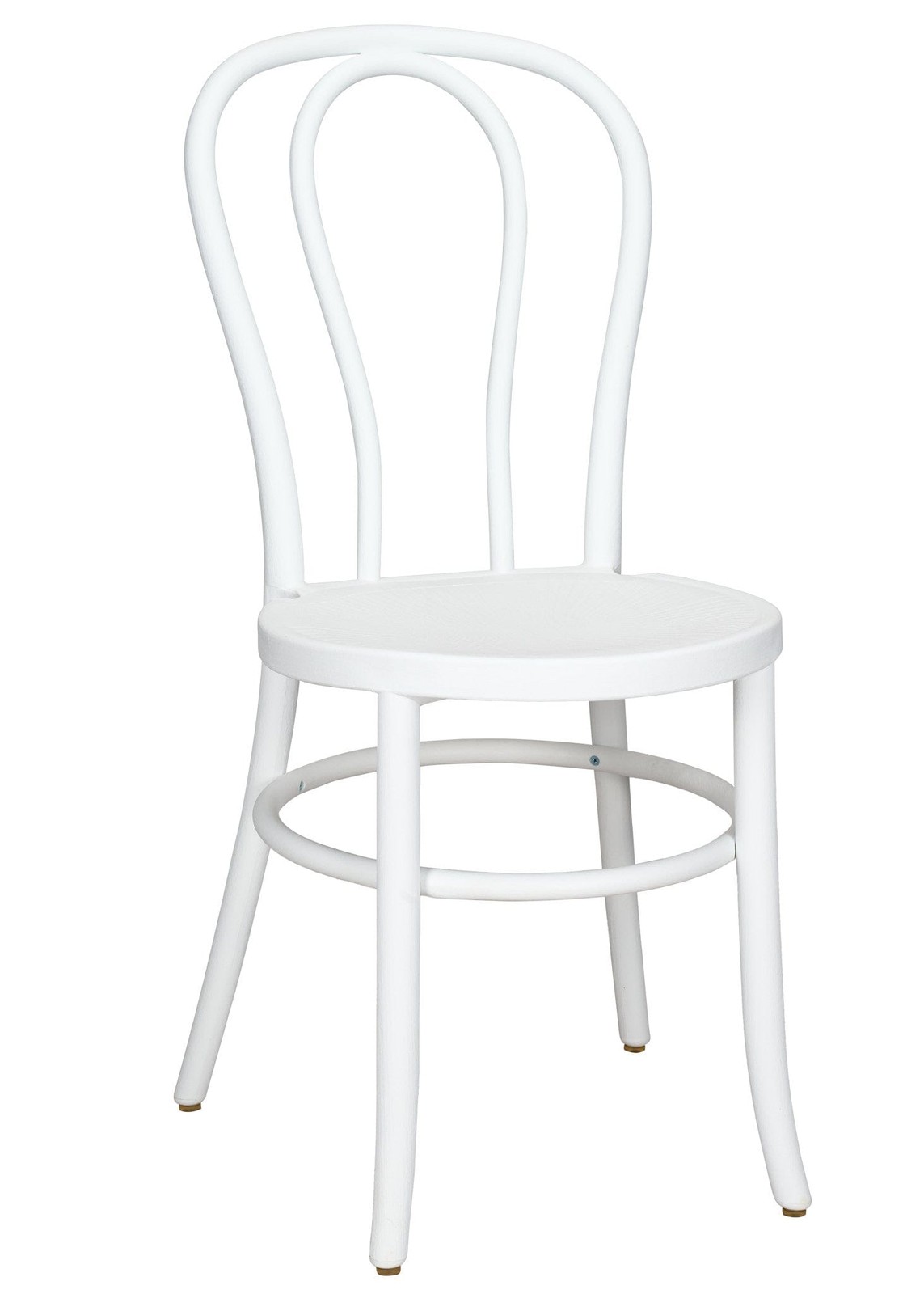 Cool White Resin Bentwood Festive Chair by Chivari