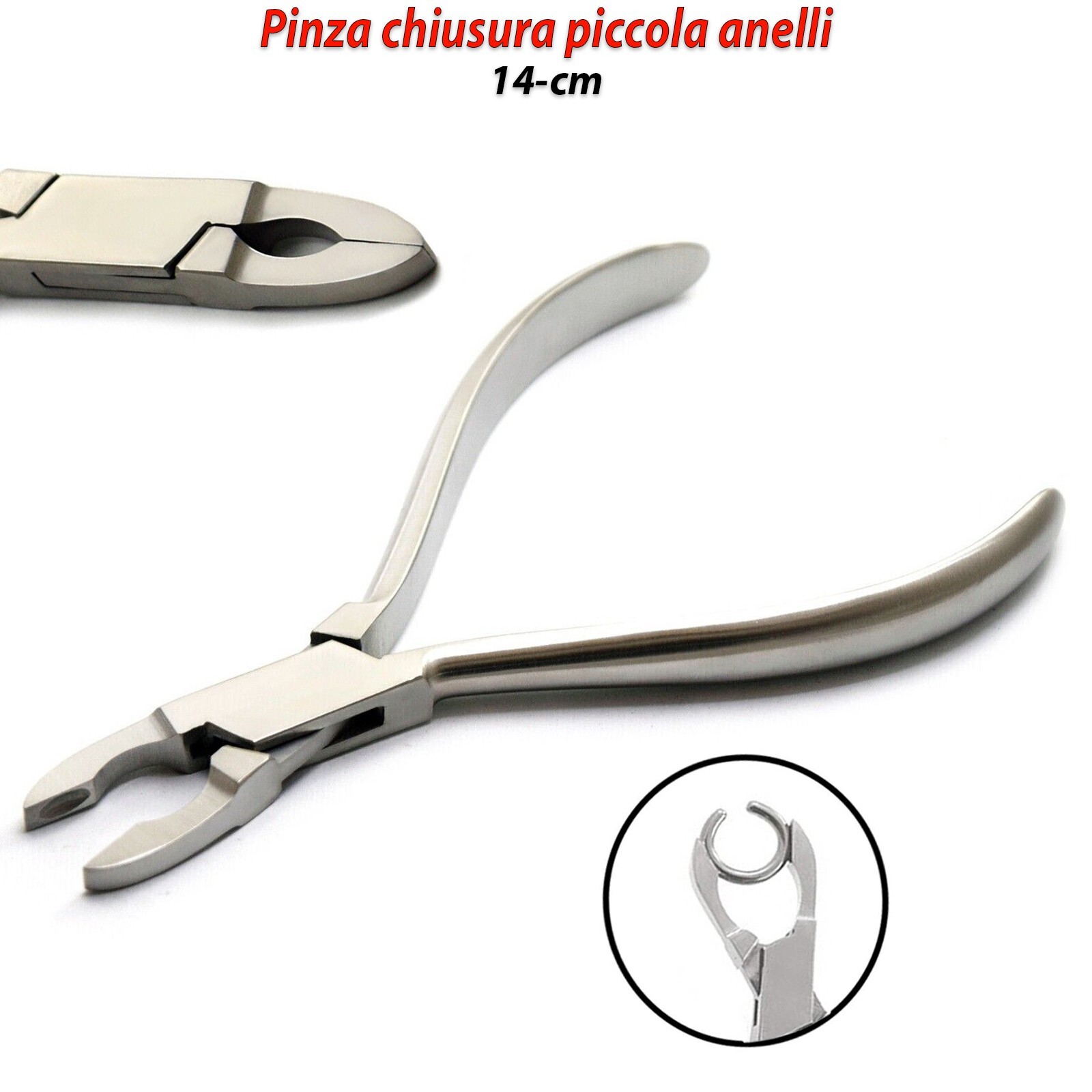 Small Ring Closing Pliers Body Arts Piercing Jewelry Pliers