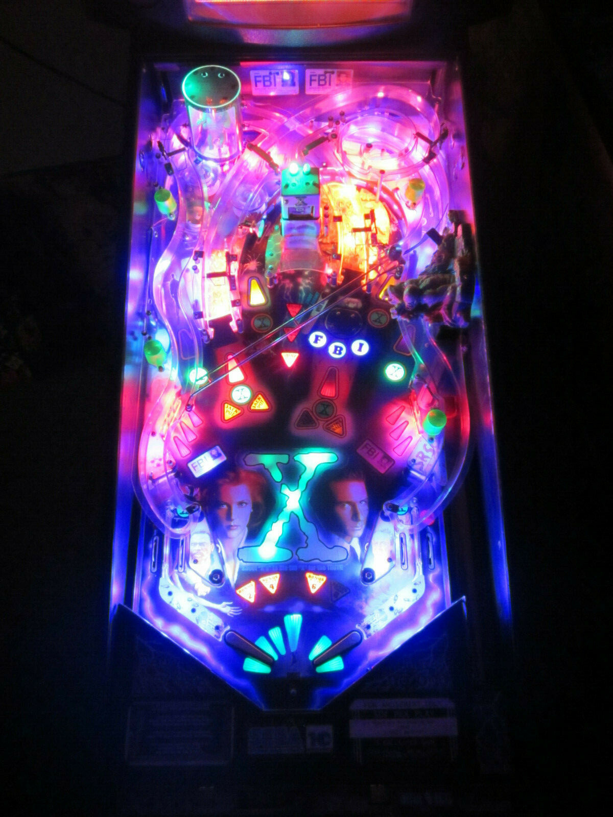 X FILES - NON GHOSTING Lighting Kit custom SUPER BRIGHT PINBALL LED KIT