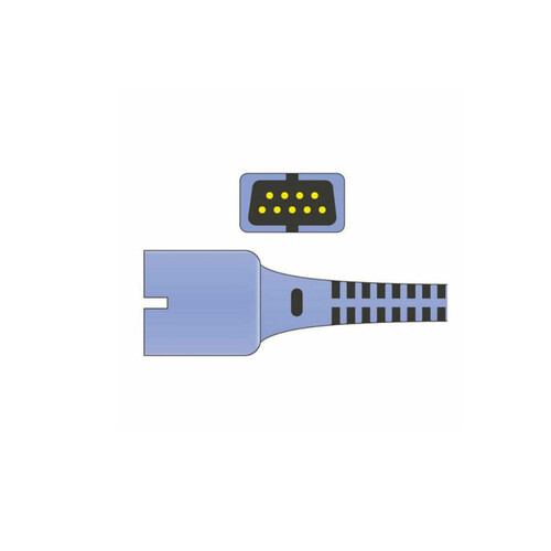Adult Ear Clips SpO2 Sensor Probe Reusable Sensor Compatible with DS-100A