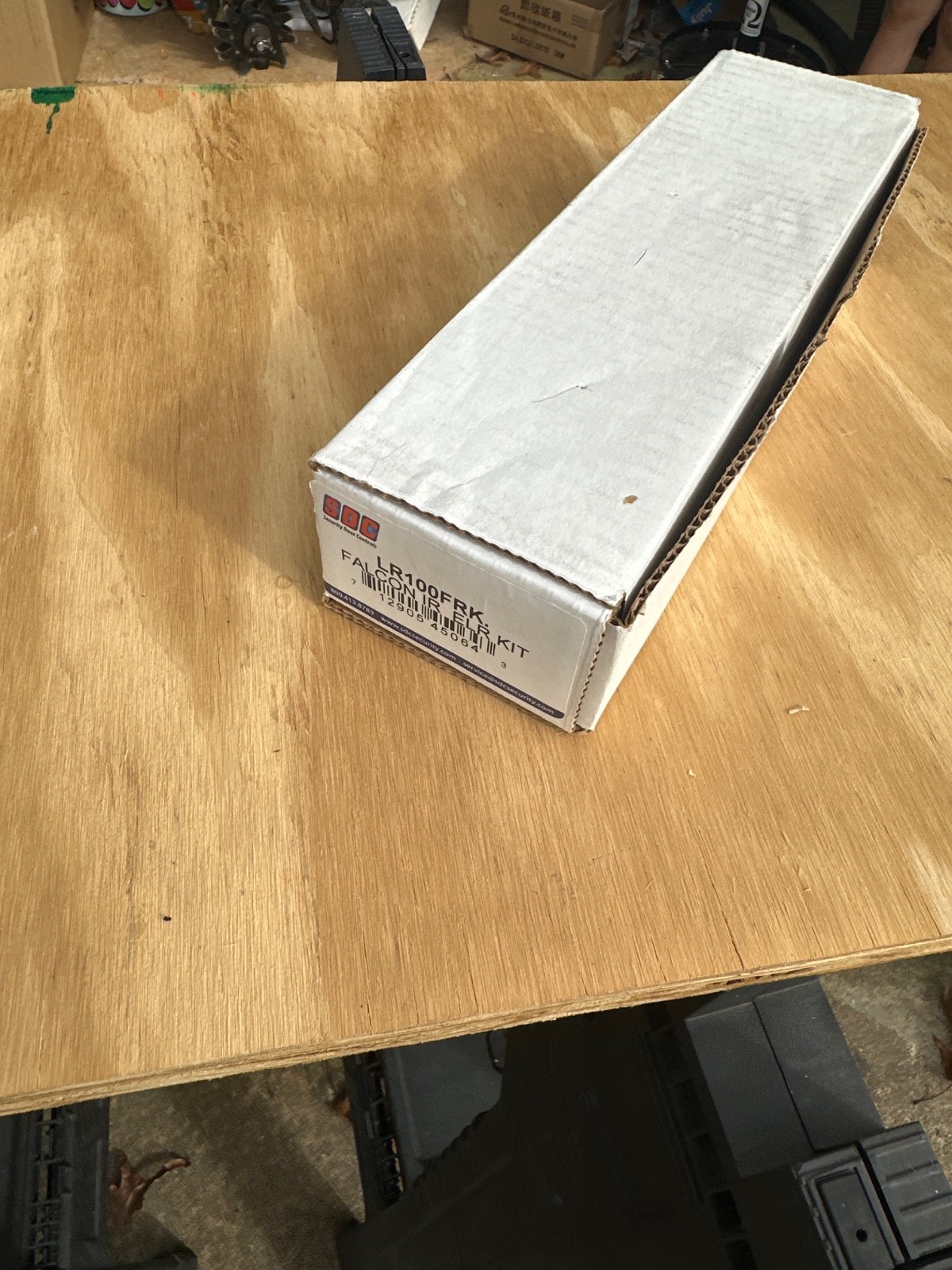 SECURITY DOOR CONTROLS LR100FRK Latch Retraction Falcon - Silver