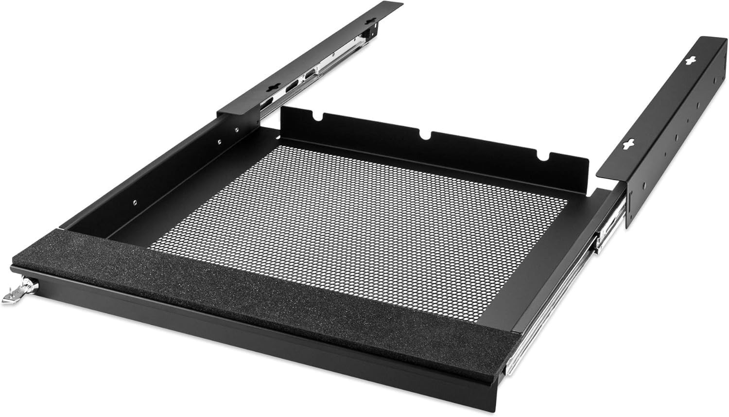 Universal 17" Lockable Laptop Security Drawer Computer EX-6151B - Old Stock