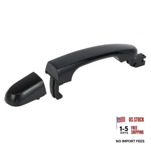 ABS Black Rear Right Door Handles for Kia Sportage 2005-2010 ABS Black, 1