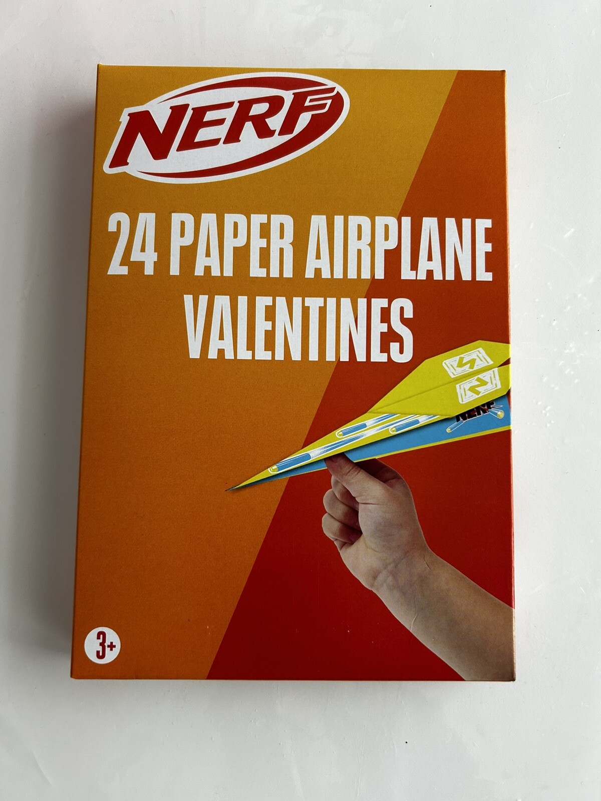 Nerf 24 paper airplane valentines Cards