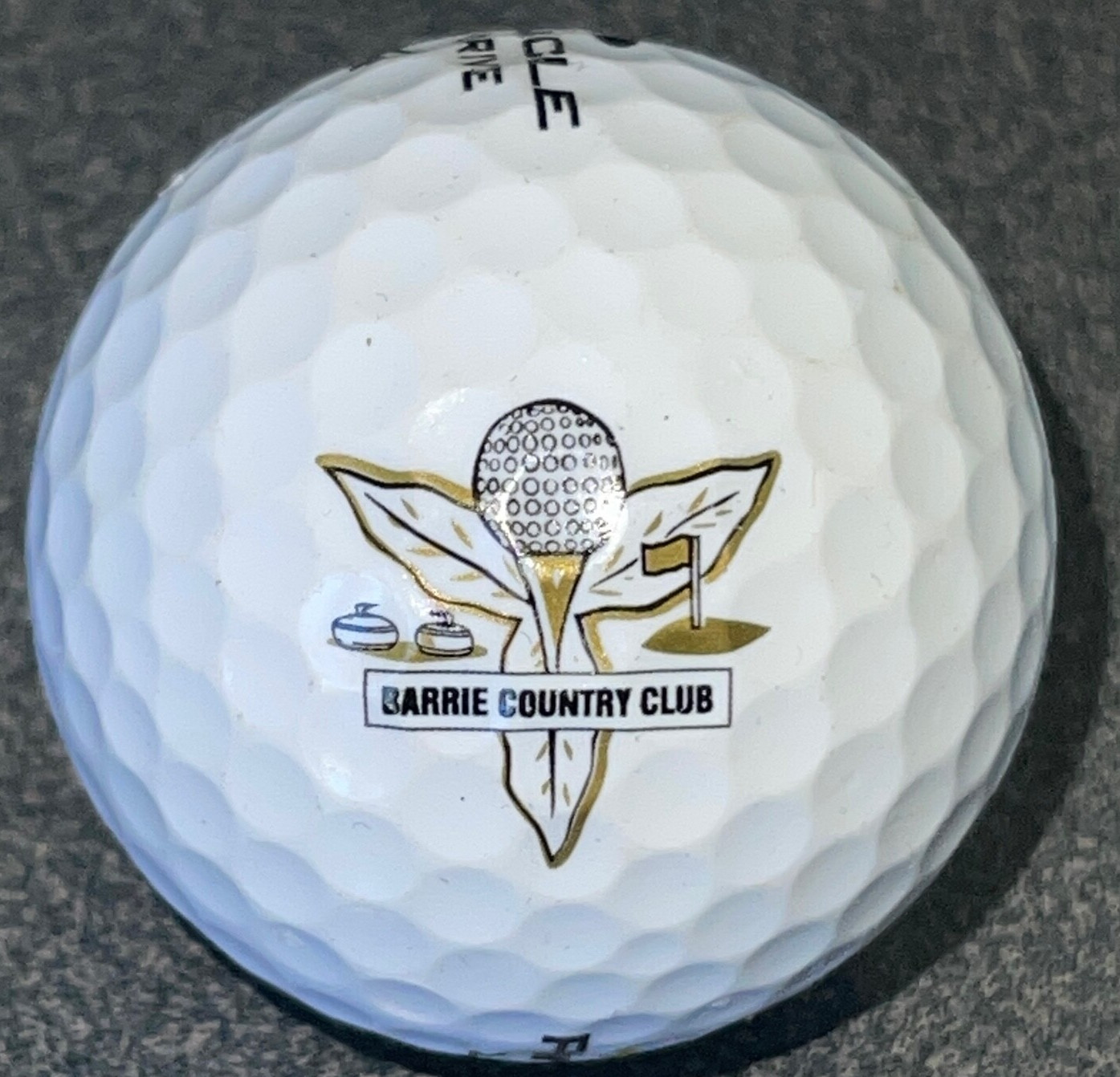 Barrie Country Club Logo Golf Ball BG-11-AS  Collectible Ball