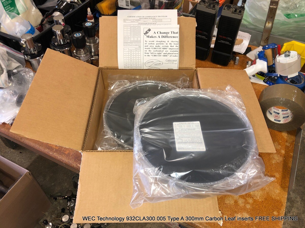WEC Technology 932CLA300.005 Type A 300mm Carbon Leaf inserts FREE SHIPPING