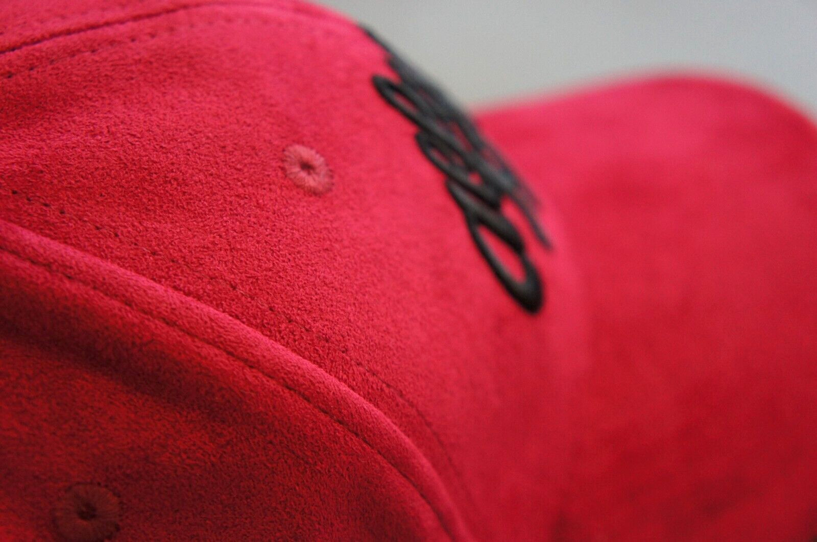NWT Genuine Alfa Romeo Alcantara Embroidery Baseball Adjustable Snapback Cap Hat