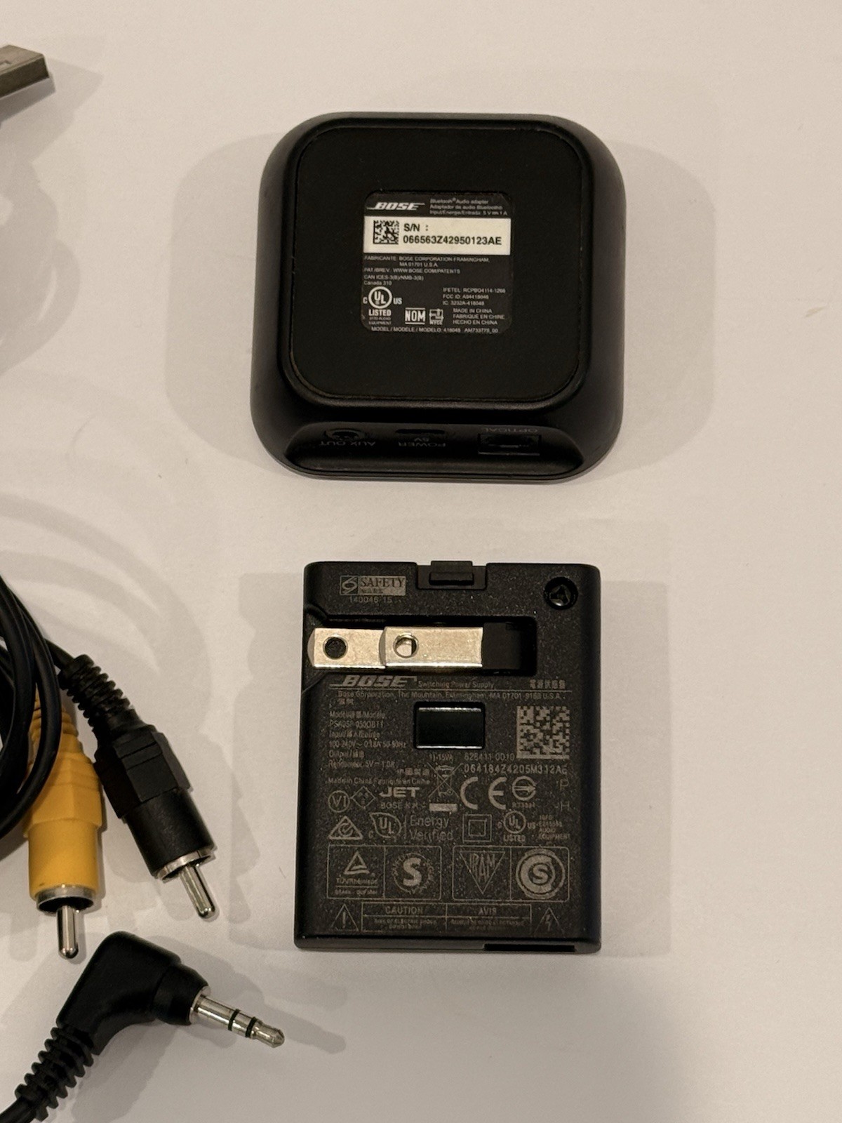 Bose Bluetooth Audio Adapter 418048 With Power Supply Fully Tested WORKING