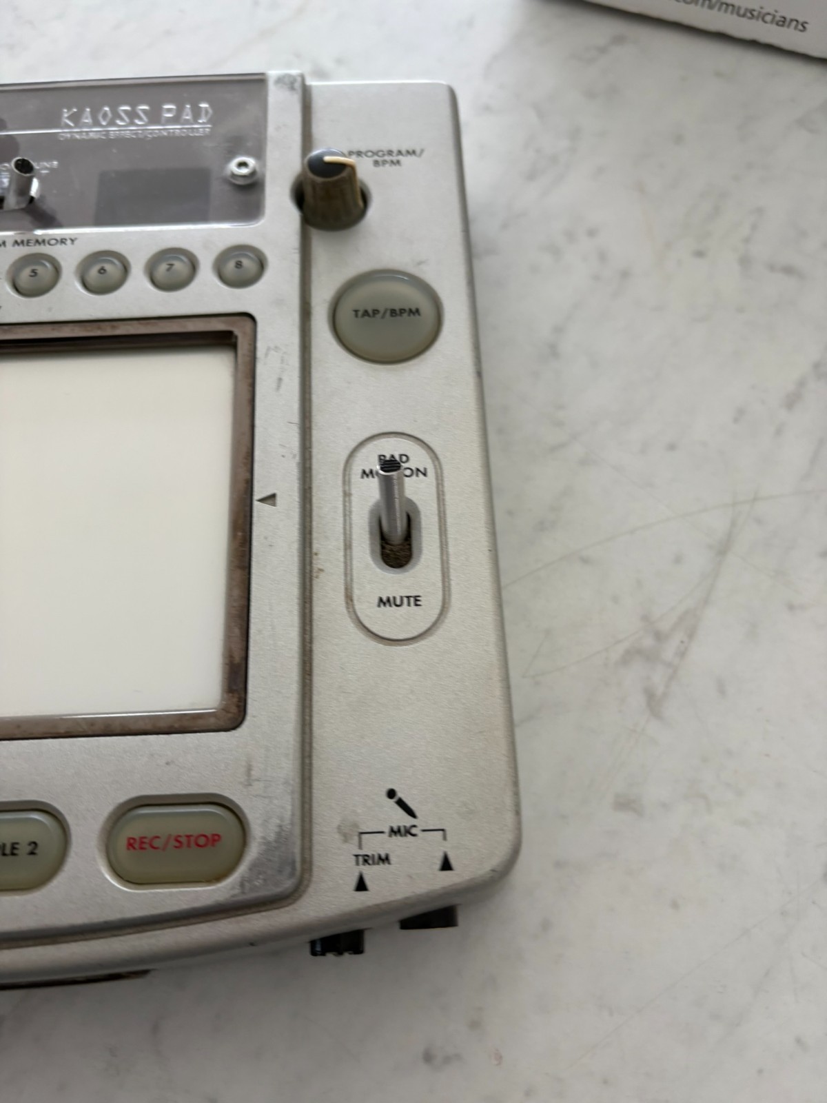 Korg Kaoss Pad 2