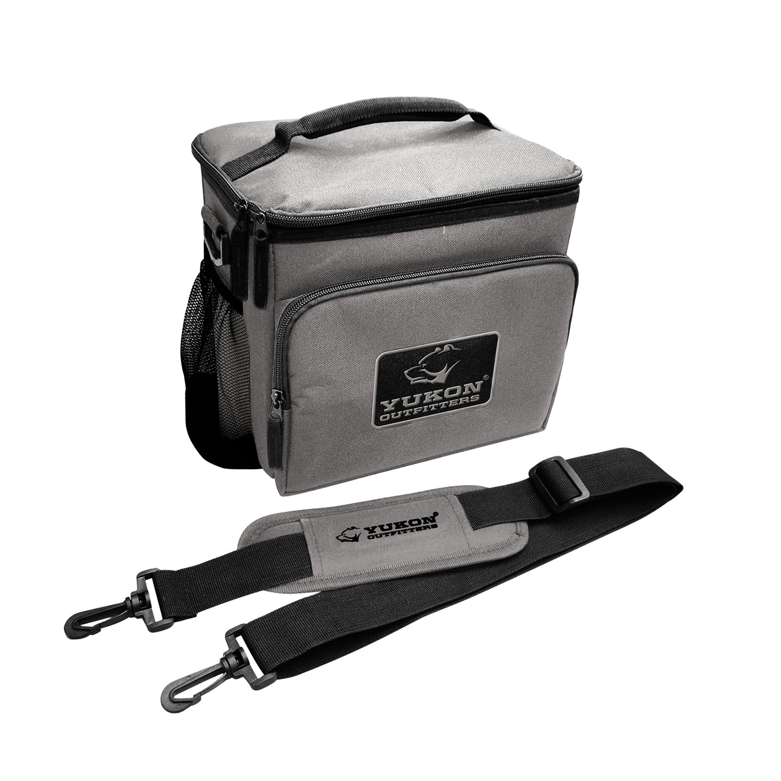 YUKON OUTFITTERS Lunch Grey/Black Cooler (MGDYC83)
