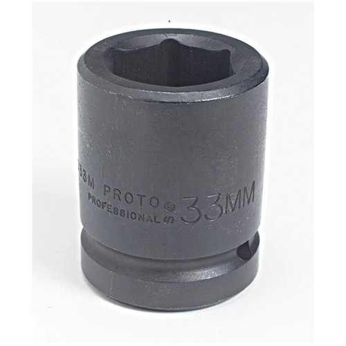 Proto J10055M 1in Drive 55mm 6-Point Impact Socket Black Oxide