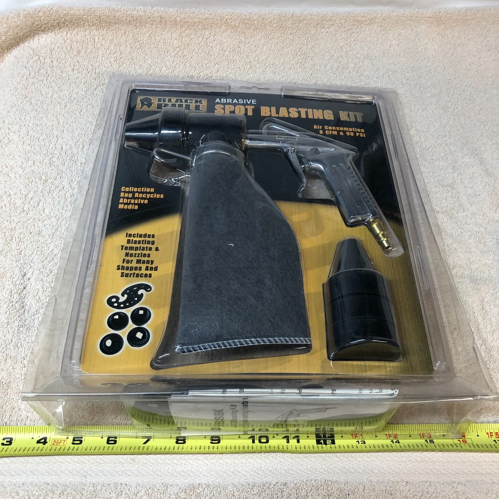 BLACK BULL ABRASIVE SPOT BLASTING KIT