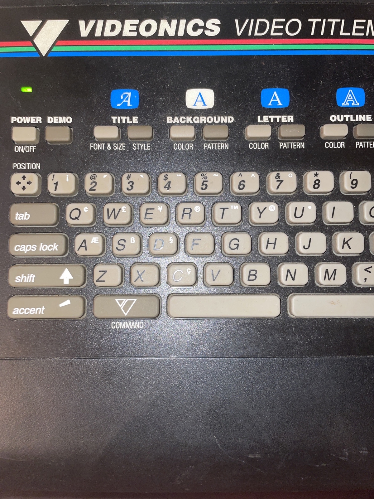 Videonics TM-1 Video Titlemaker
