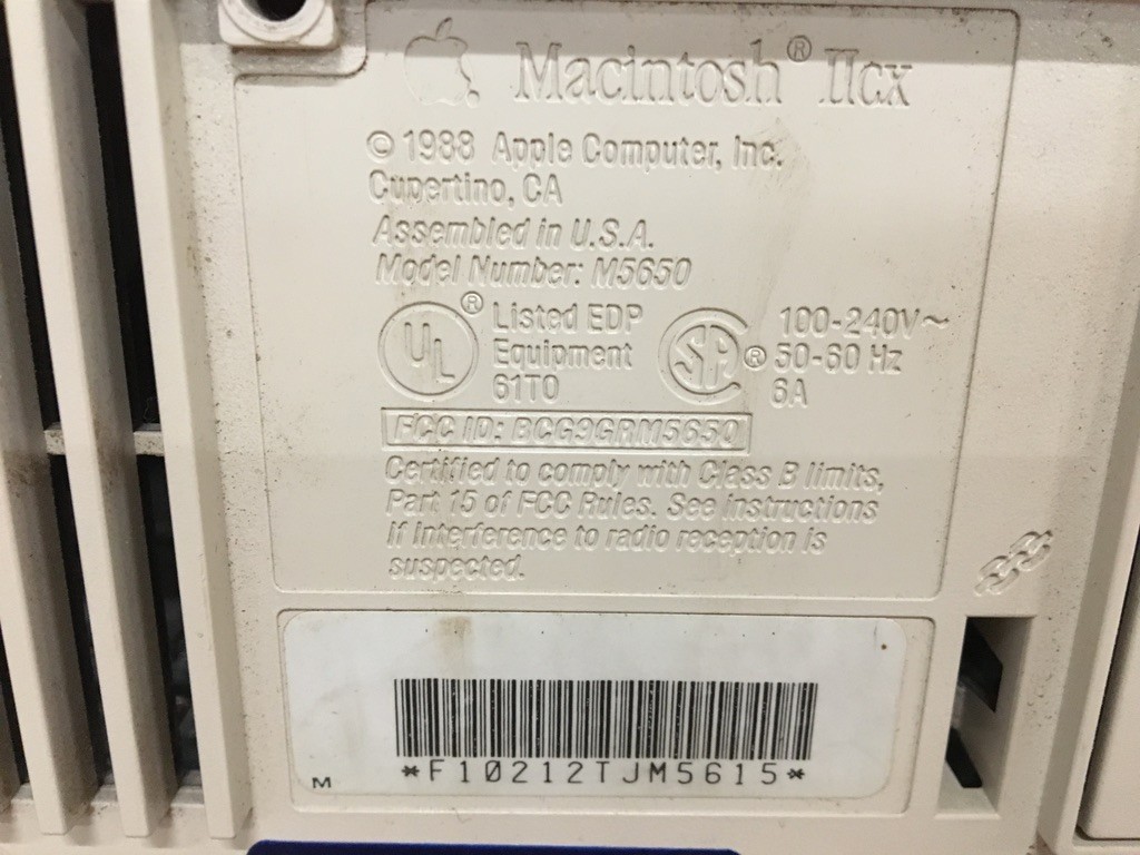 Macintosh IIcx with Logic Board - Not working (#7)