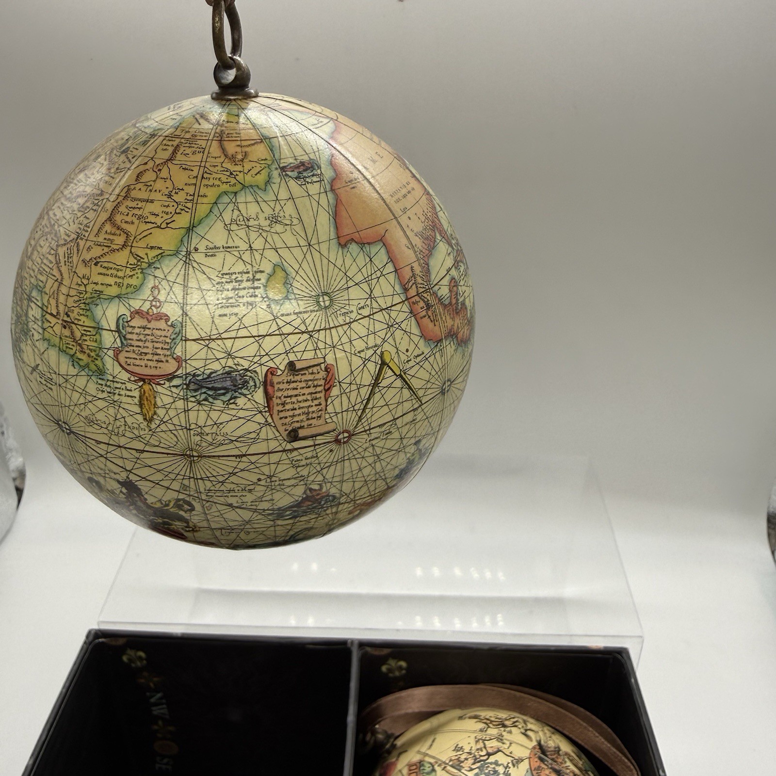 Authentic Models GL032 Earth & Heavens AD1551 Curiosities Maps Atlases Globes