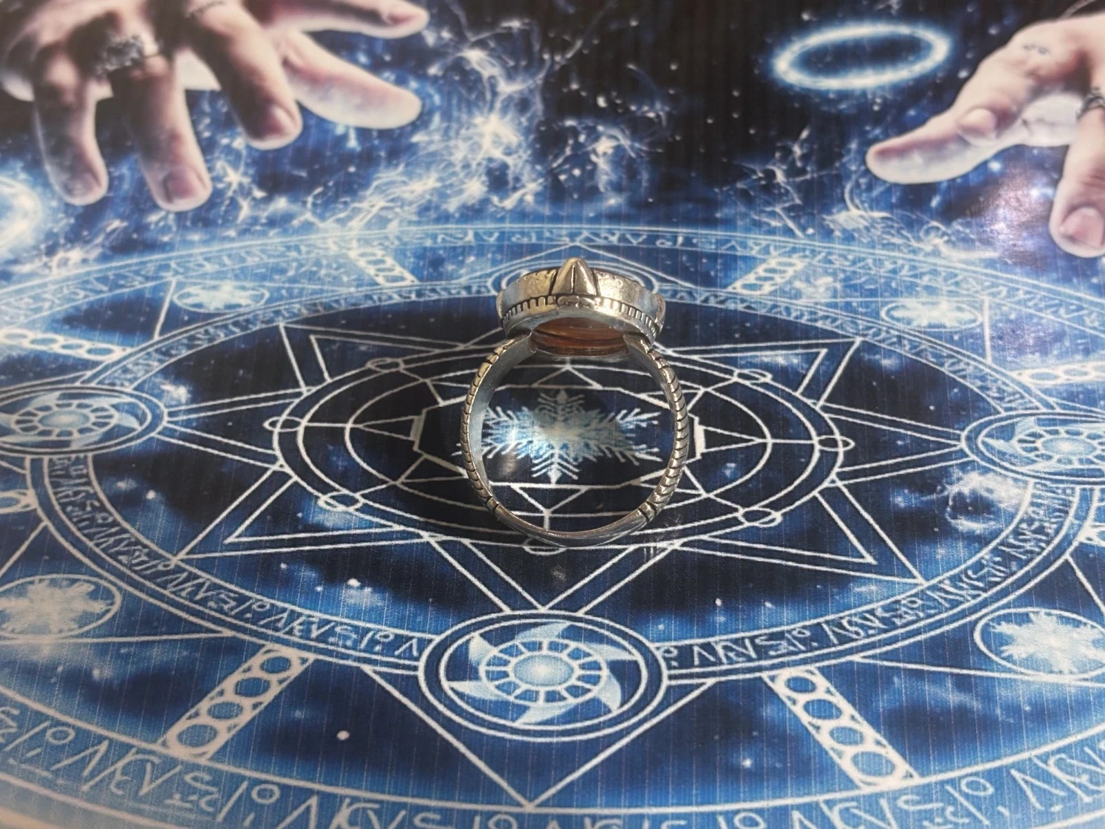 Alevitation Powers Telekinesis Spell Ring Levitate Objects Haunted Spell Ring