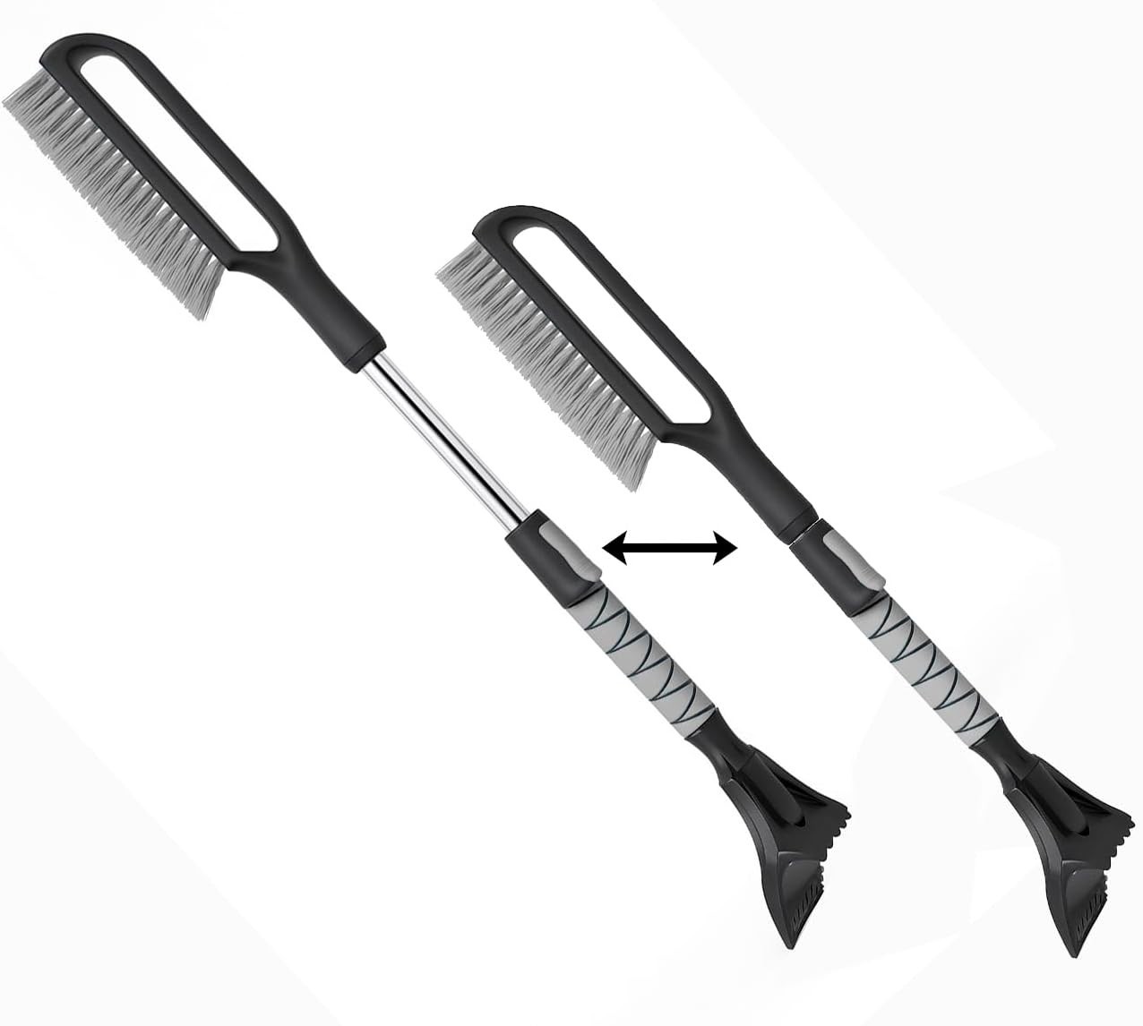 34.5" & Ice Scrapers for Car Windshield with Foam Grip for Cars Extendable, S...