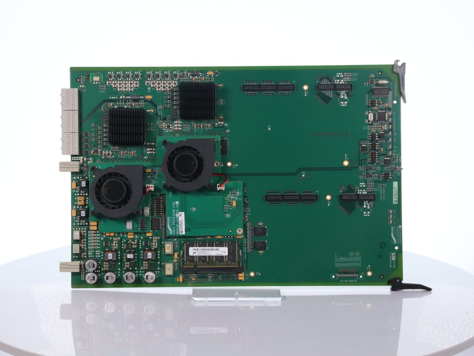 Ross 4800AR-041-02 Video Processor w/ Ross 4800AR-045 Video Processor Fan