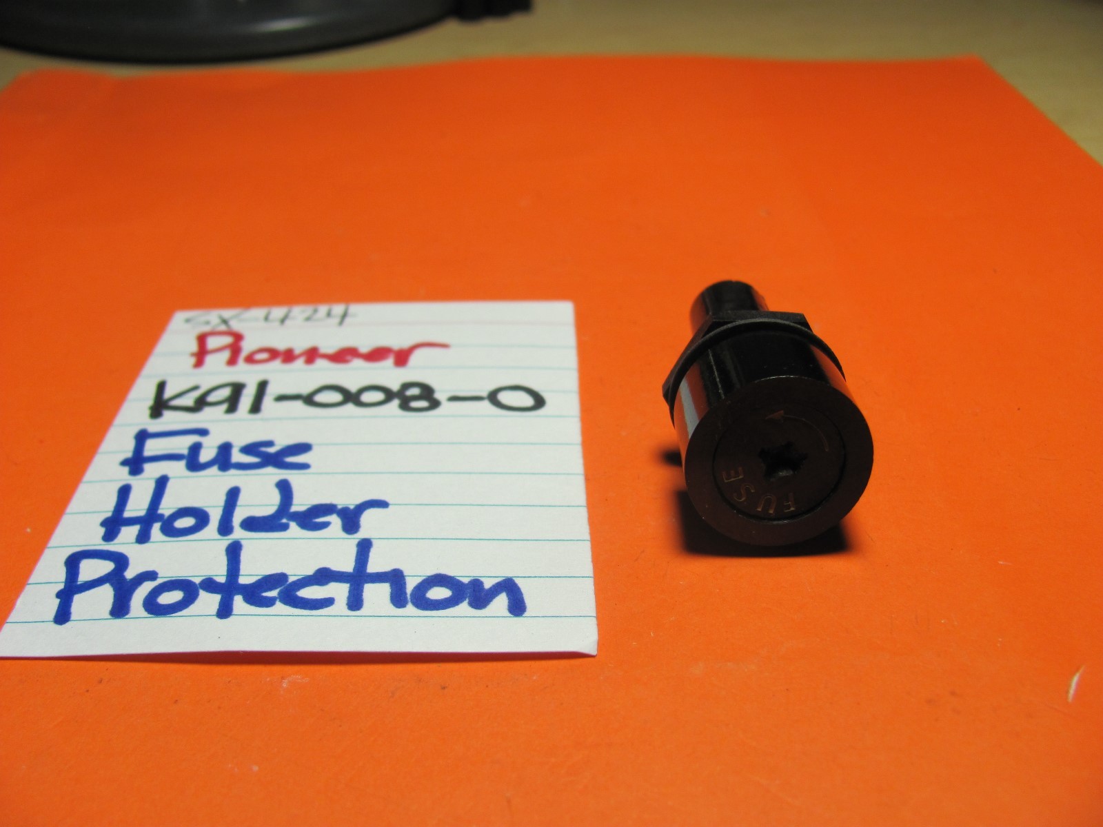 📈PIONEER K91-008-0 PROTECTION FUSE HOLDER ASSEMBLY SX-424 STEREO RECEIVER