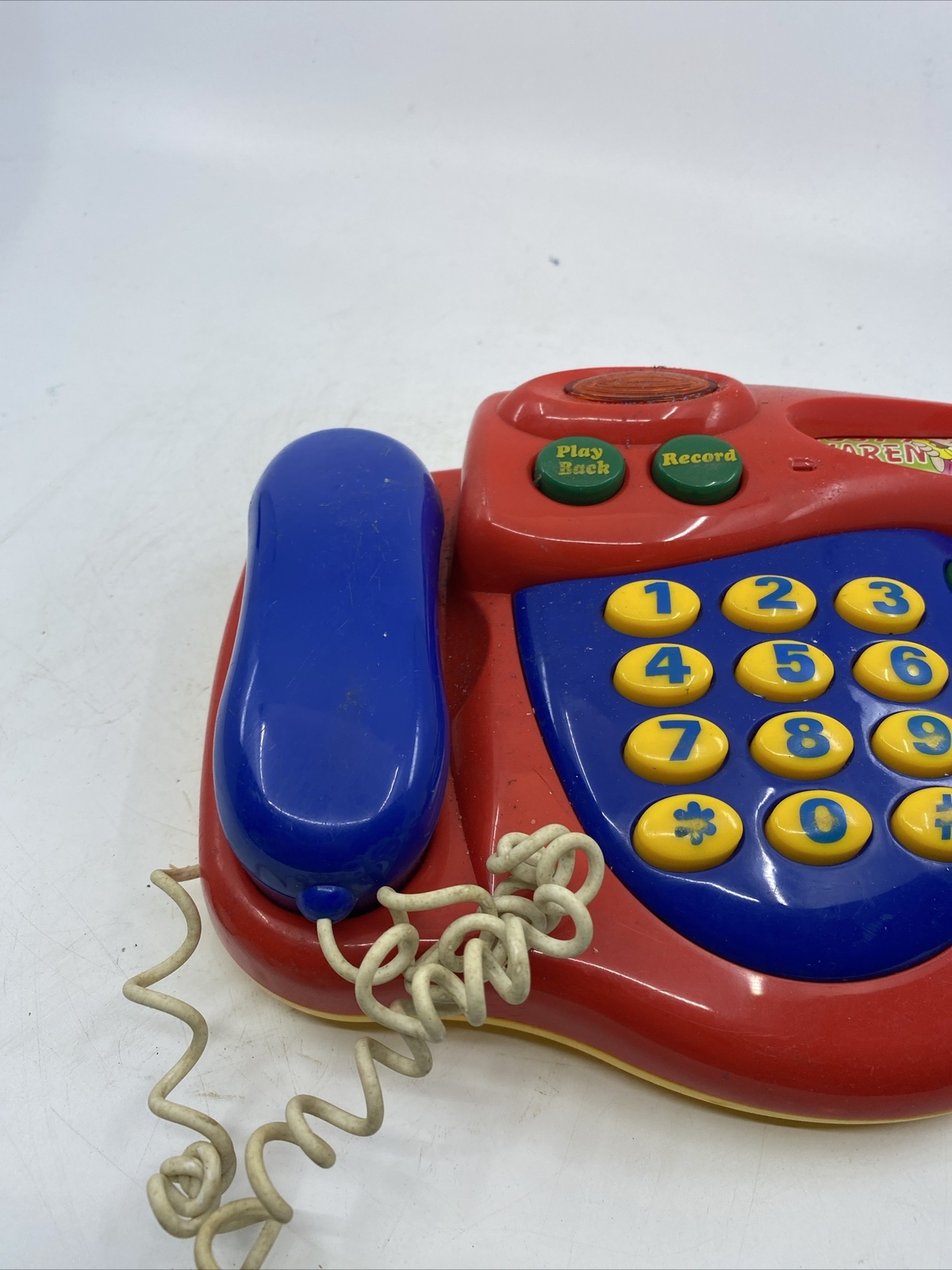 Kool Toyz Real Recording Phone Center Kids Toy Untested