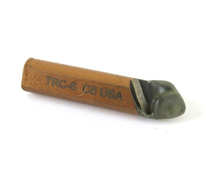 1pc ACT TRC-6 C6 Grade Carbide 3/8" Round Shank Brazed Lathe Boring Tool Bit