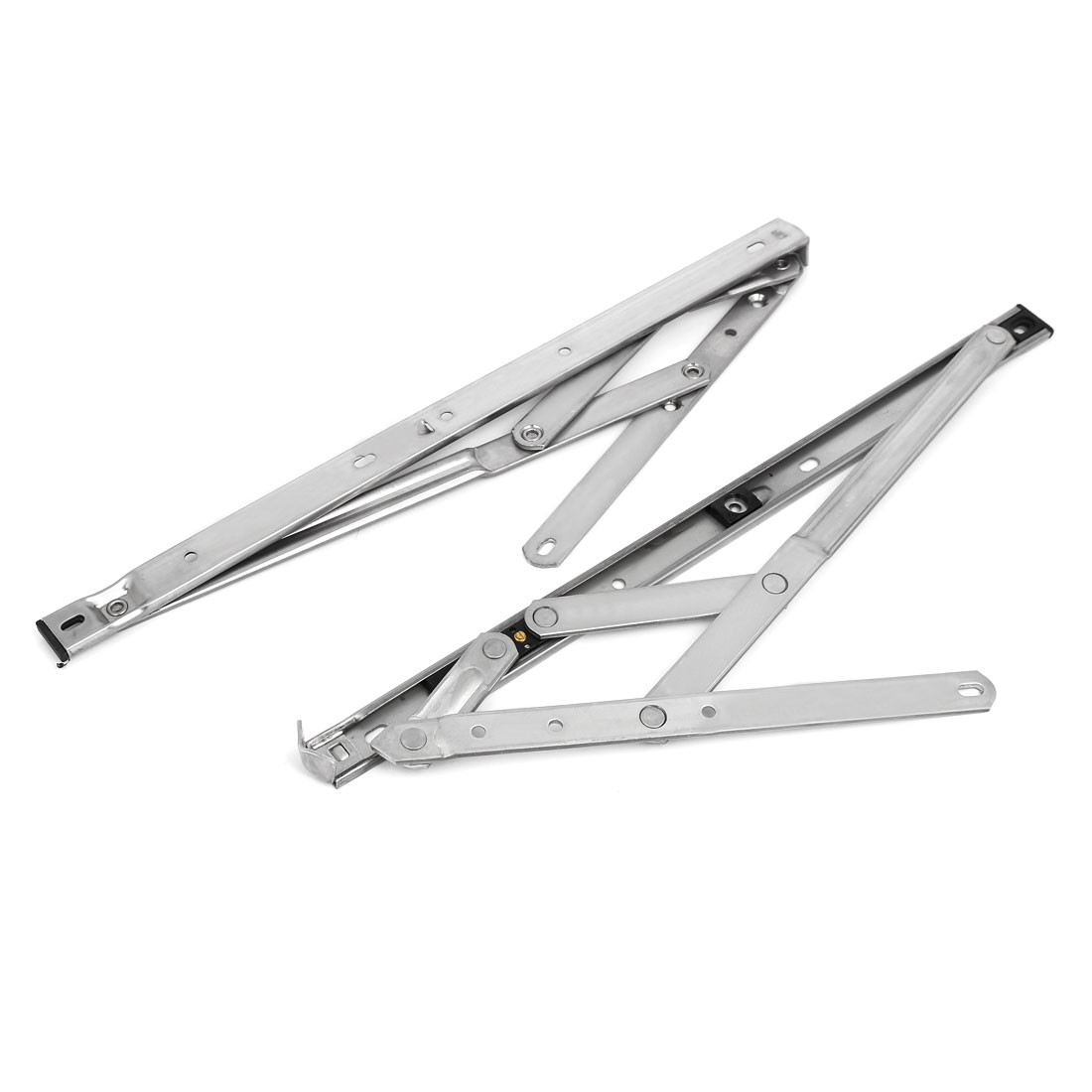 304 Stainless Steel 16-inch Casement Window Friction Hinge 4 Bar 2pcs