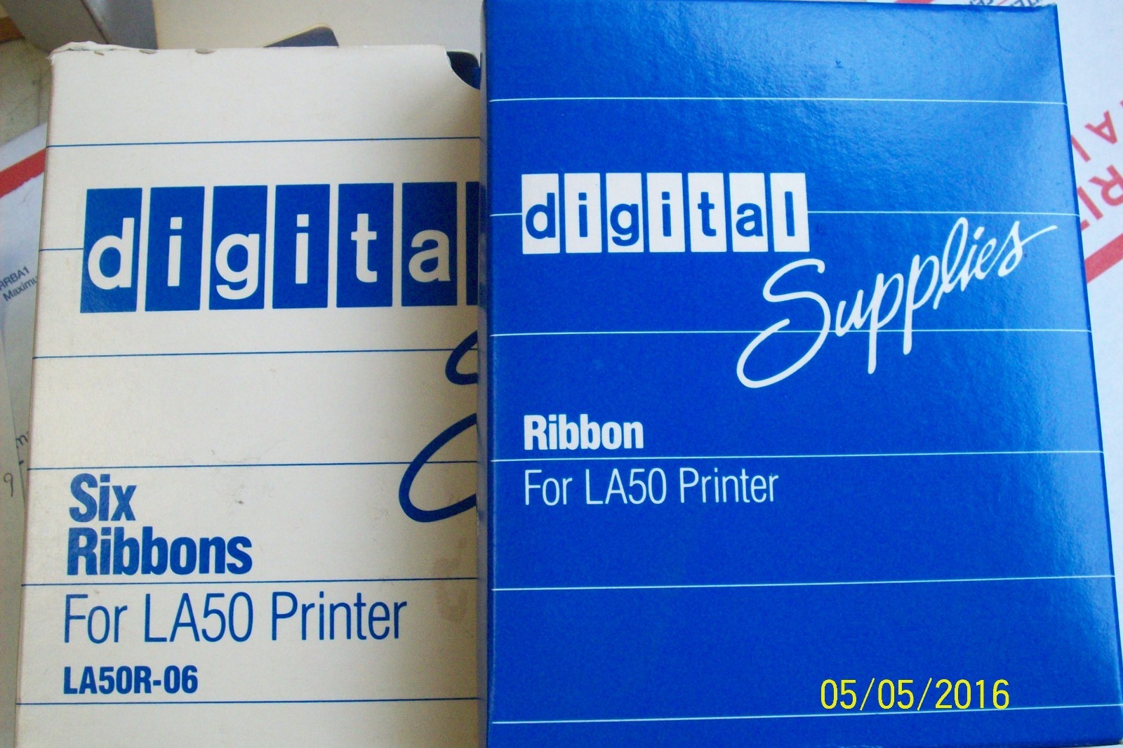 (3) NEW LA50R-06 DIGITAL EQUIPMENT SUPPLIES RIBBON for LA50 PRINTER
