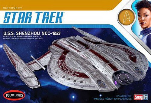Polar-Lights Star Trek USS Shenzhou (Snap) - Plastic Model Spacecraft kit