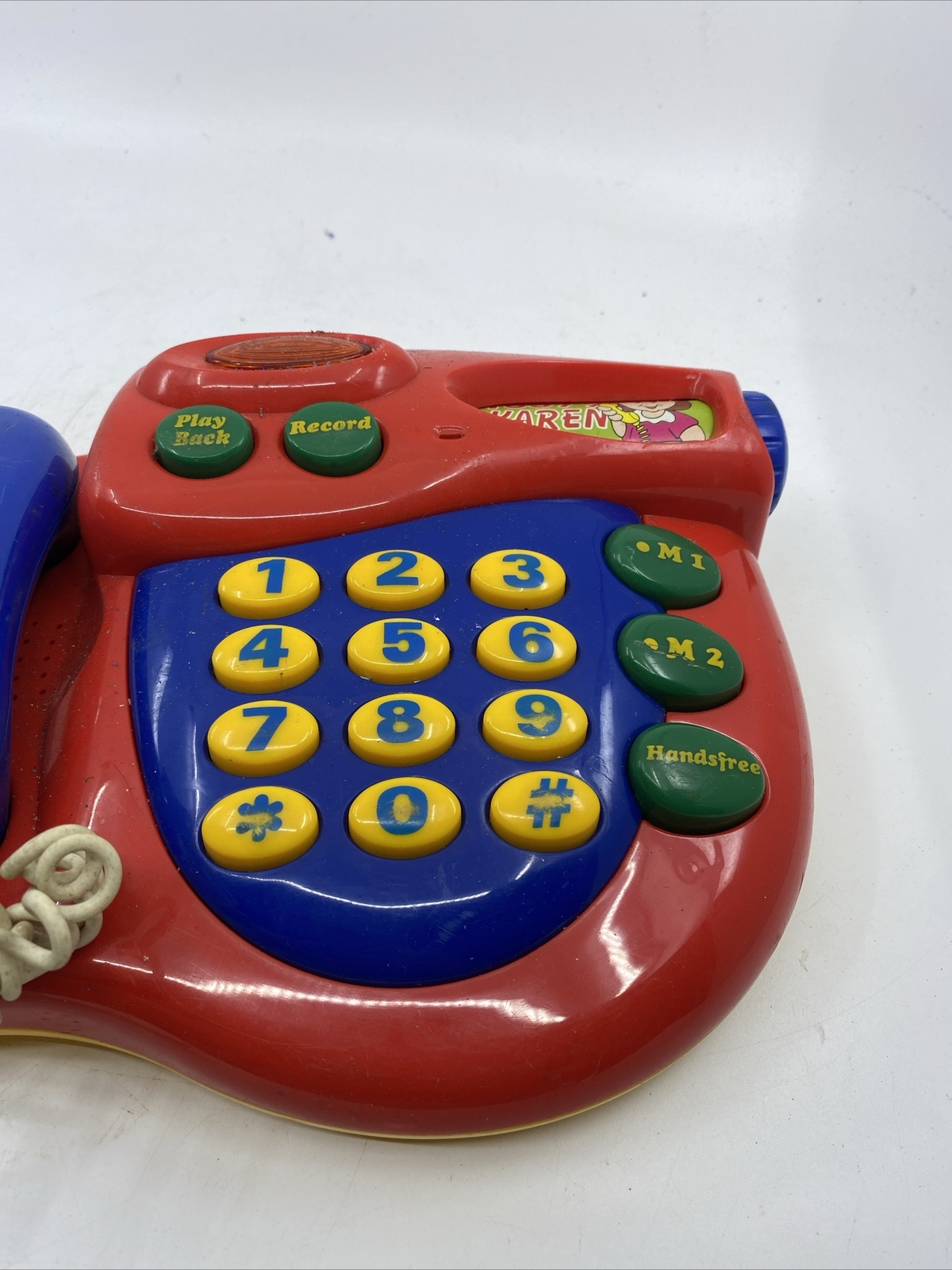 Kool Toyz Real Recording Phone Center Kids Toy Untested