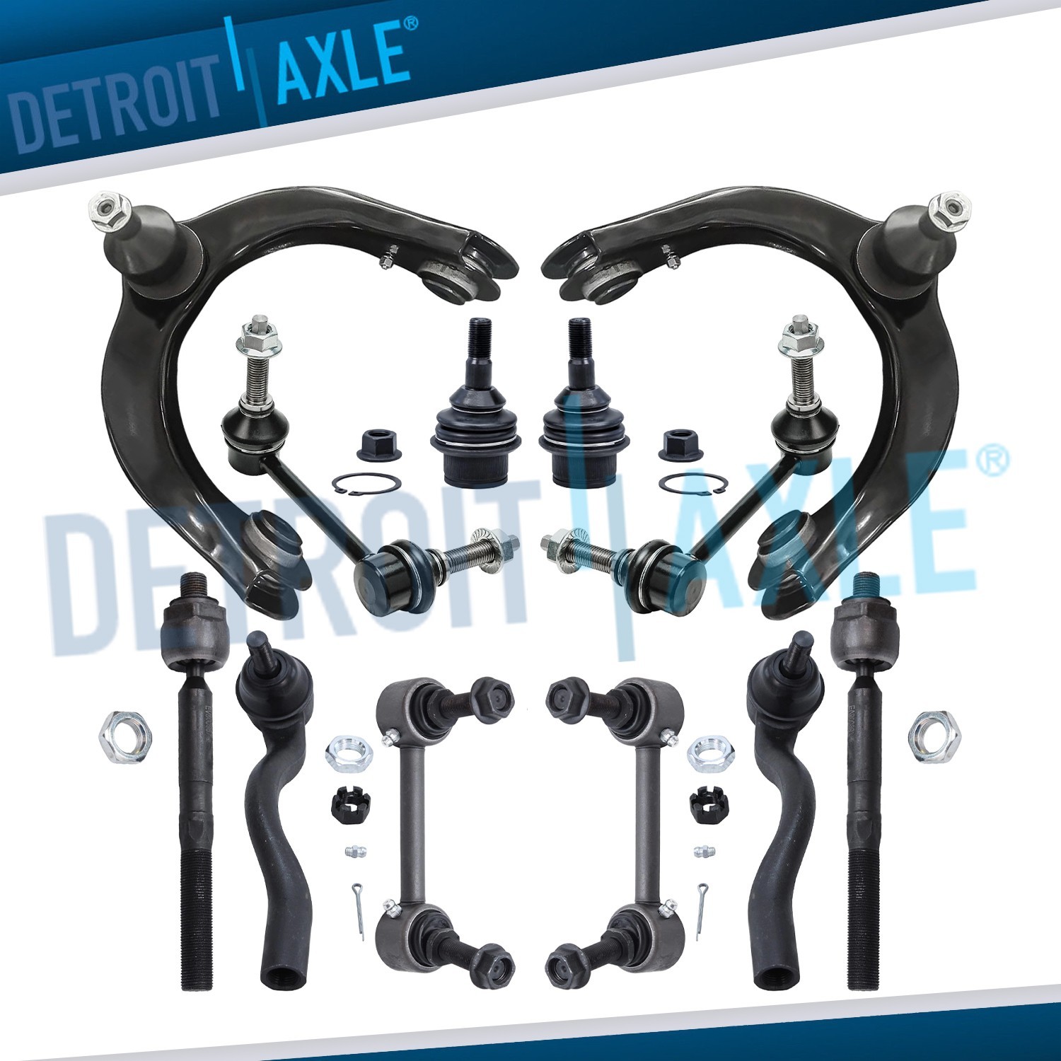Front Upper Control Arms Kit For 2011 - 2015 Dodge Durango Jeep Grand Cherokee