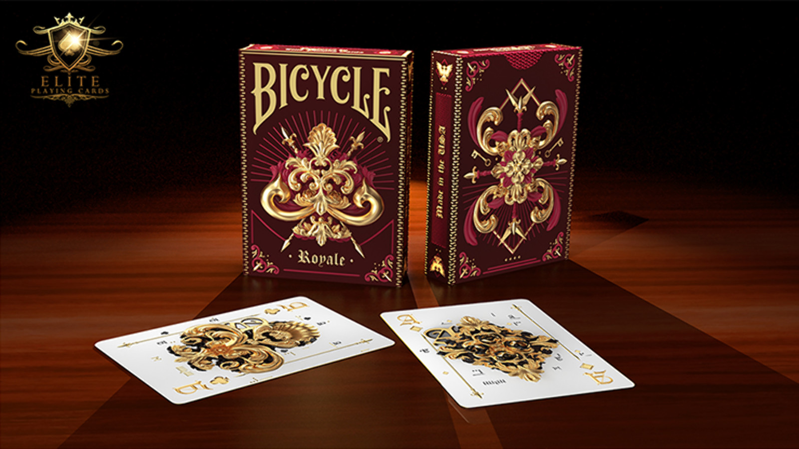 ARCH-Bicycle Royale Playing Cards by Elite Playing Cards
