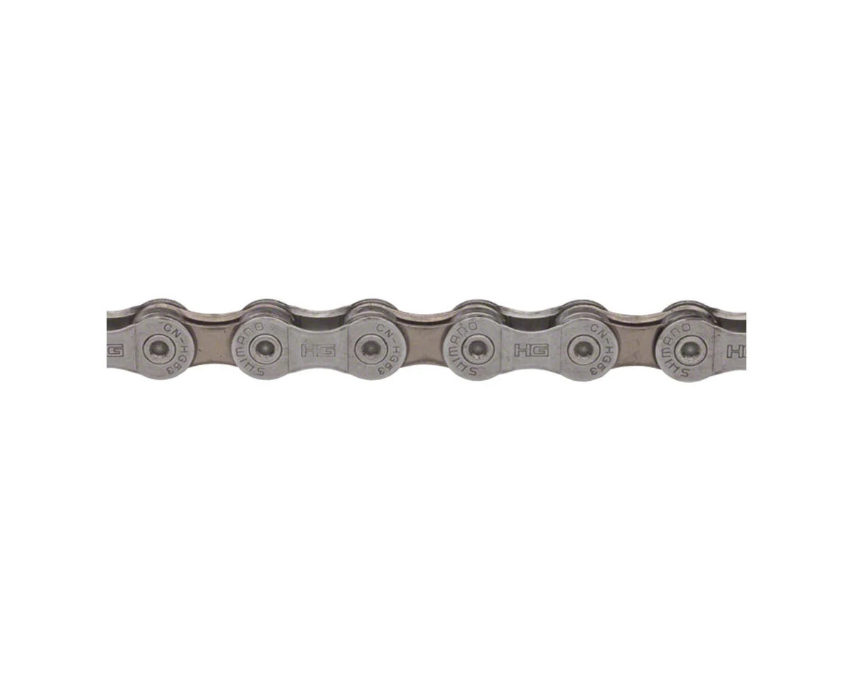 Shimano CN-HG53 Deore/Tiagra Chain (Grey) (9 Speed) (116 Links) [ECNHG53C116I]