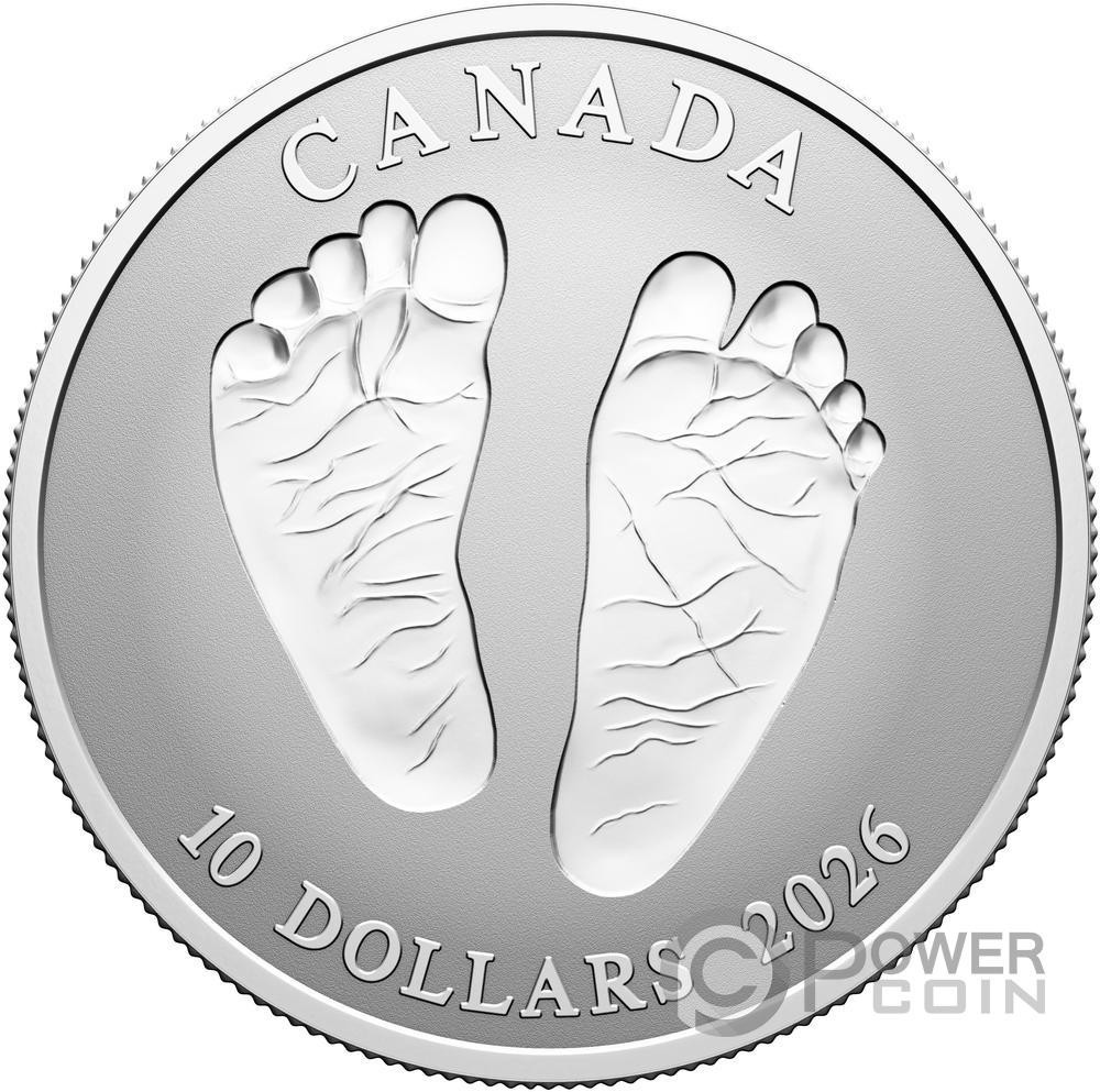 WELCOME TO THE WORLD Silver Coin 10$ Canada 2026