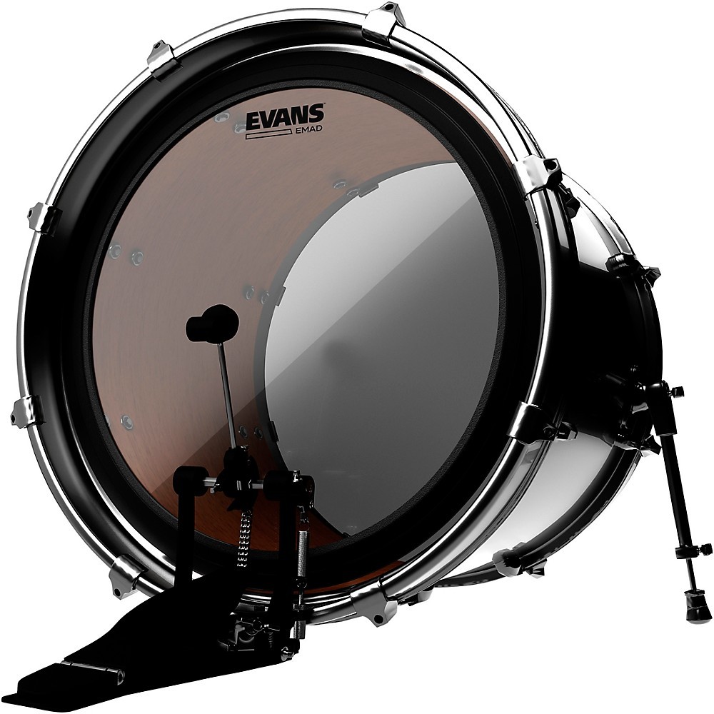 Evans EMAD Clear Batter Bass Drumhead 18 in.