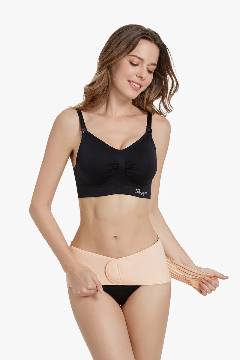 SHAPEE Hips Wrap Plus+ Breathable Elastic Triple Compression Belly Support AU