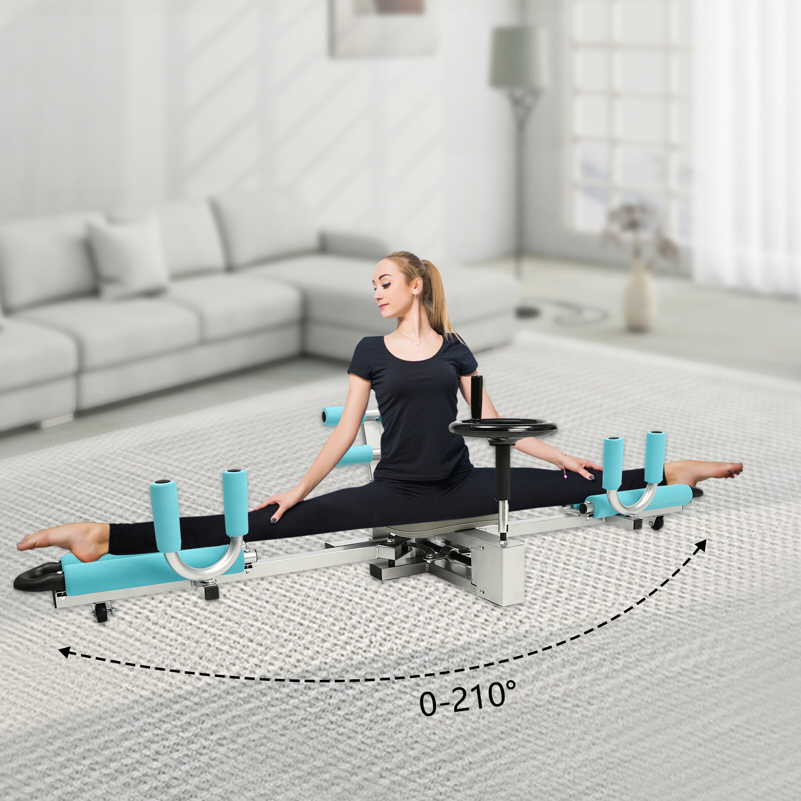 Leg Stretcher - 330.7lbs Heavy Duty Split Machine for Leg Stretching - Flexibili