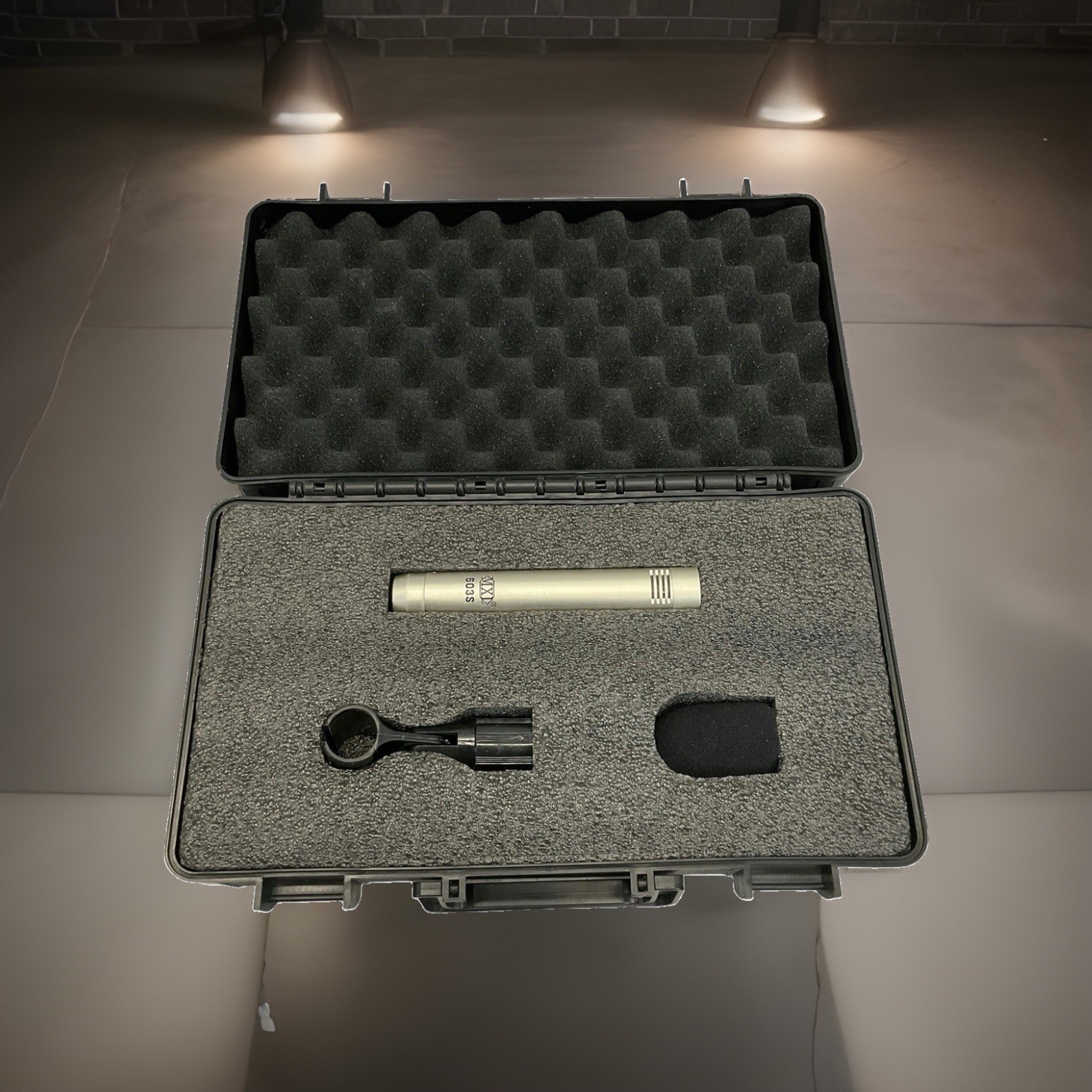 MXL 603S Pencil Condenser Microphone Tested XLR Mic w/ Case Studio Recording