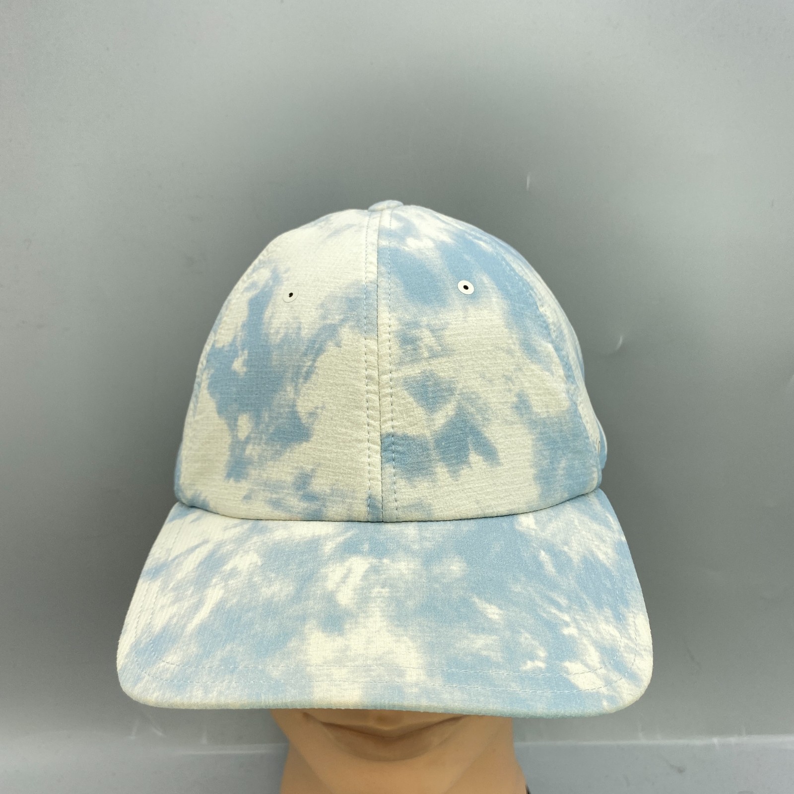 Lululemon Baseball Hat One Size White Tie Dye Adjustable Strapback Gym Workout