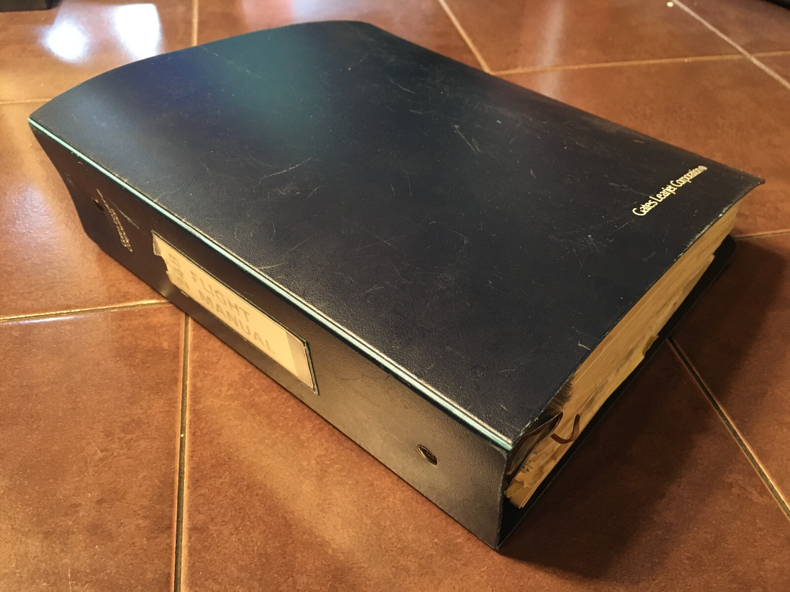 LearJet 24B-A Airplane Flight Manual