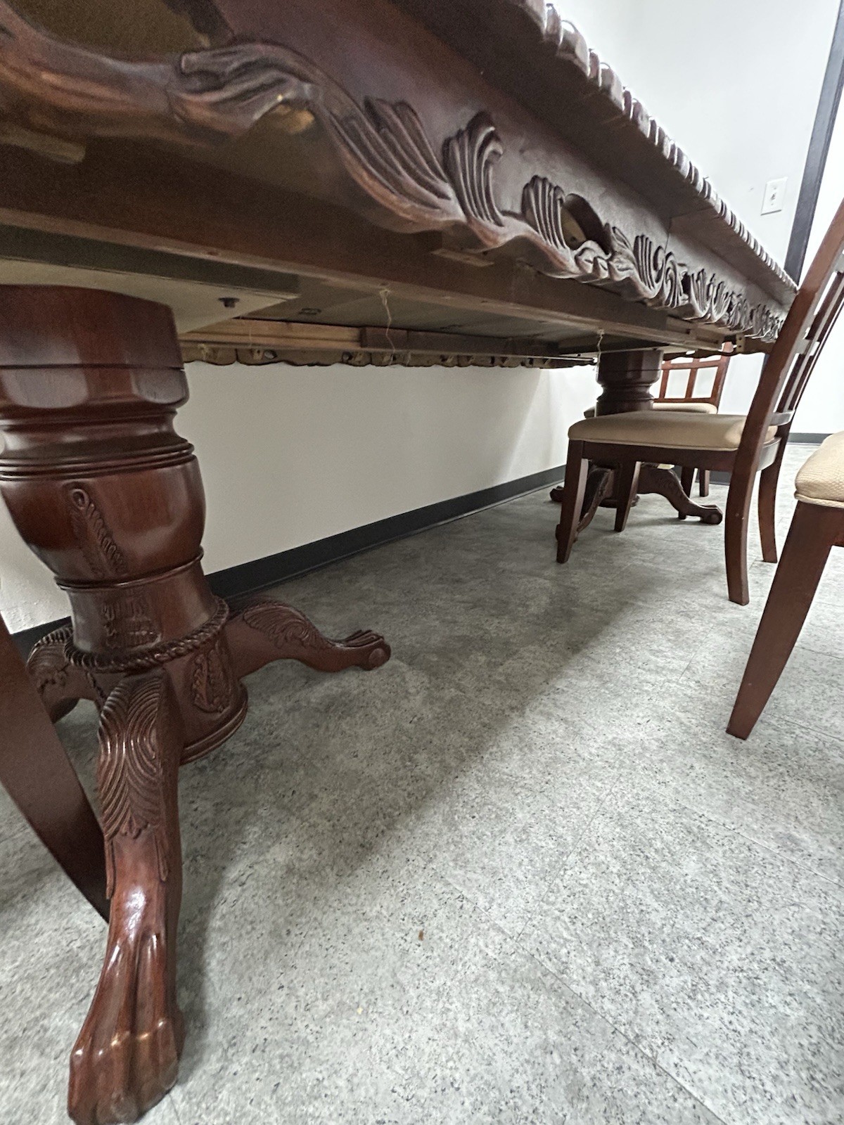 Wooden Dining Room Table Set With Chairs Included