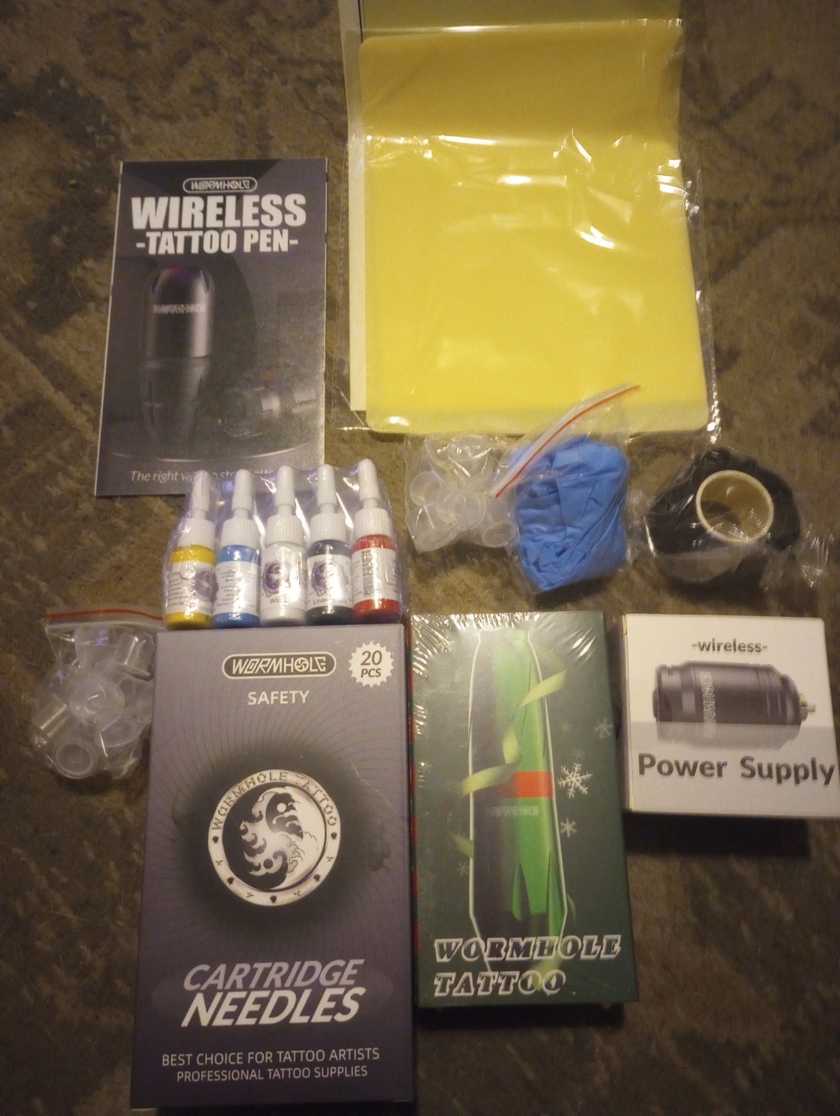 Wormhole Tattoo Gun w/ All accessories