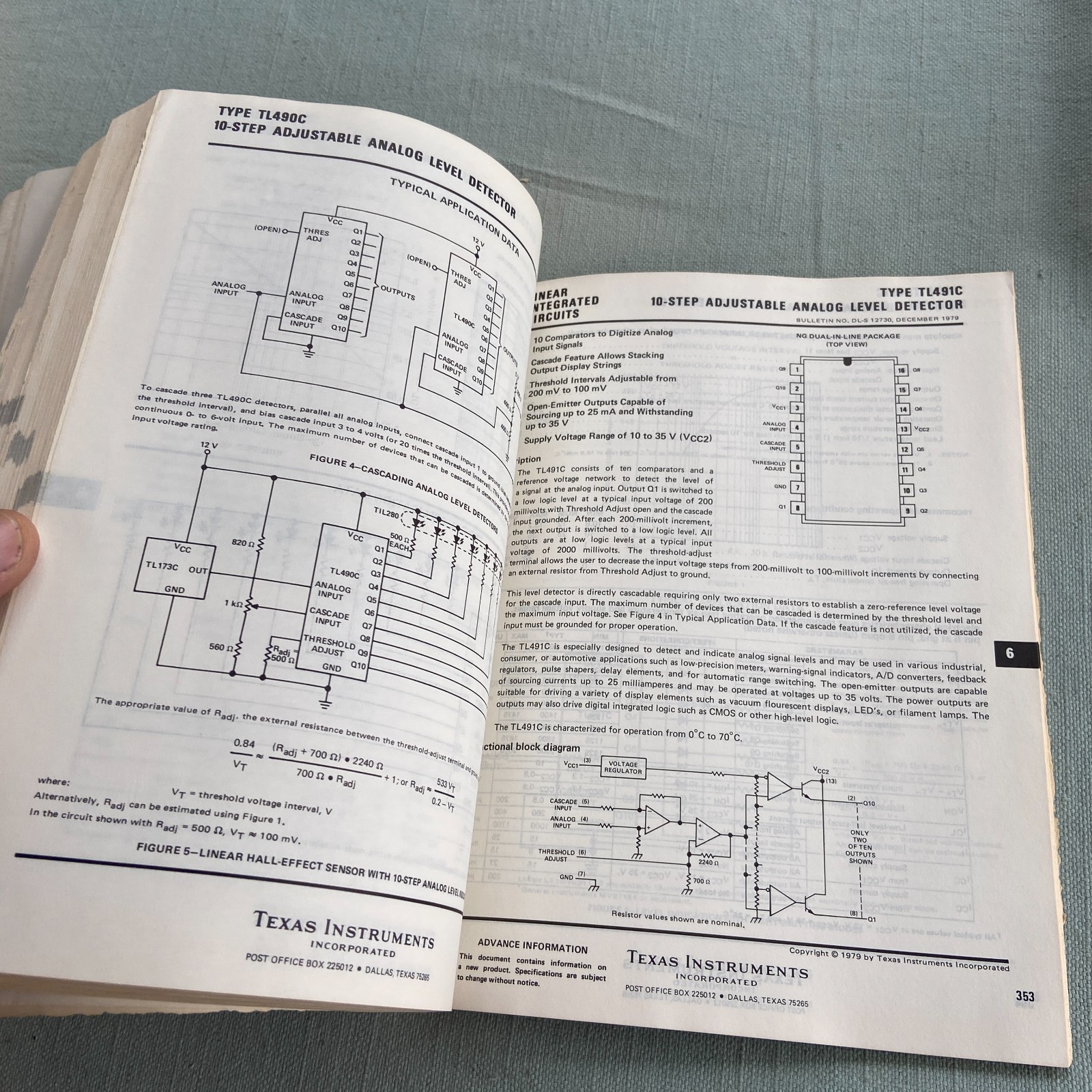 Book Lot Texas Instruments TTL Data 2nd Ed. Supplement Circuits Interface Linear