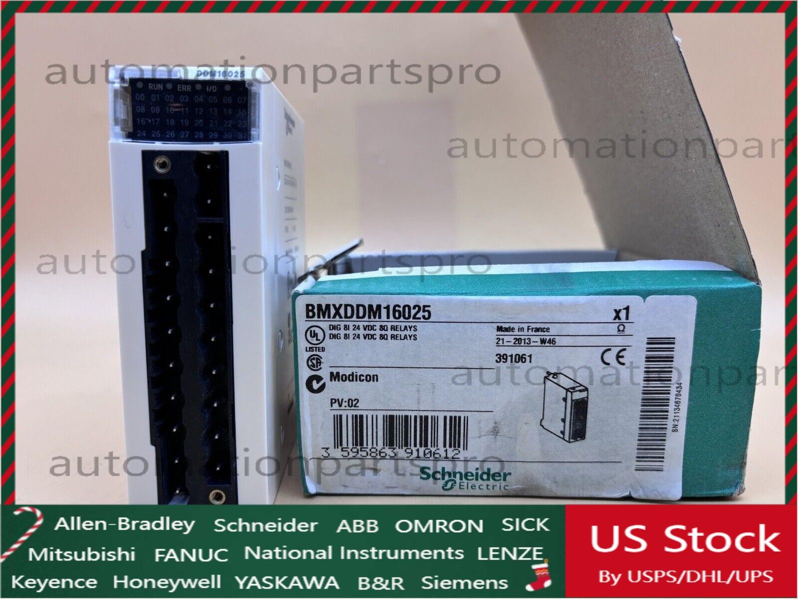 BMXDDM16025 CUTTER  MODICON BMX DDM16025, DIG 8I 24 VDC 8Q RELAYS- US Free TAX