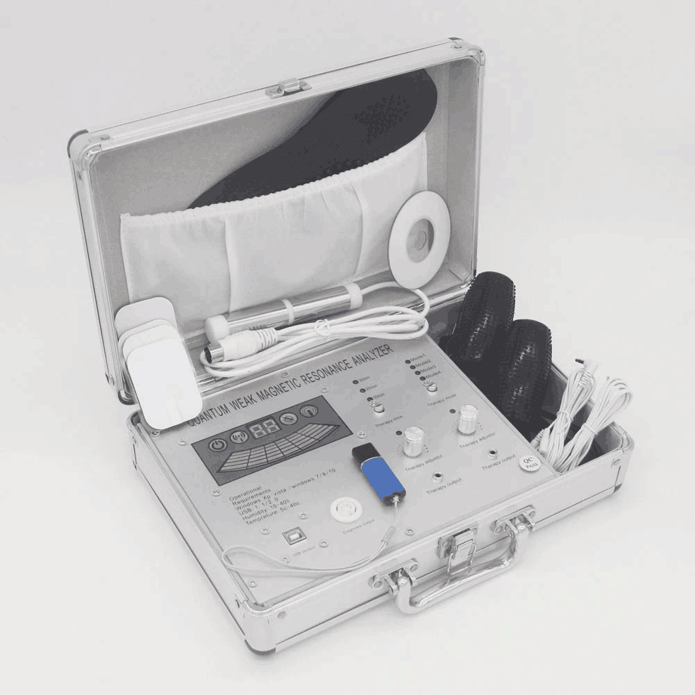 Quantum Resonance Magnetic Health Analyzer Body Massage Multi Therapy Device US